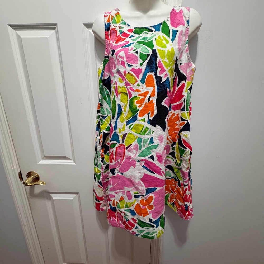 Cynthia Rowley Colorful Floral Mini Dress size small